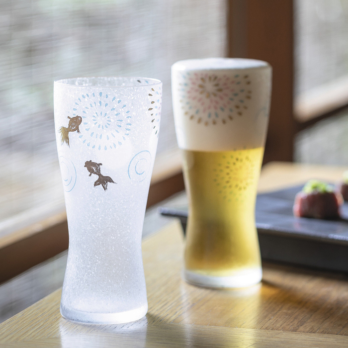 (含運)ADERIA 花火金魚對杯組-310ml/2入禮盒組✿70F006